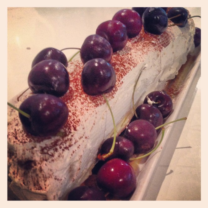 Chocolate Ripple Log