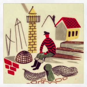 Alfred Meakin Fisherman