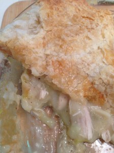 chicken and leek pie filling