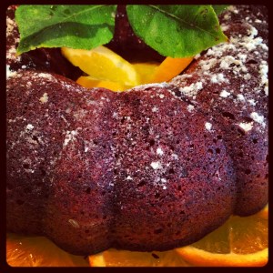 lime, orange blossom and pistachio cake