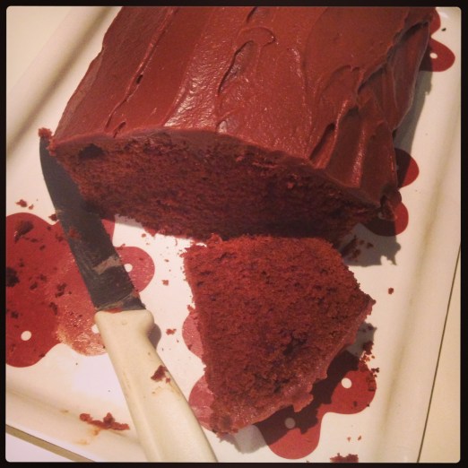 slice of chocolate cake