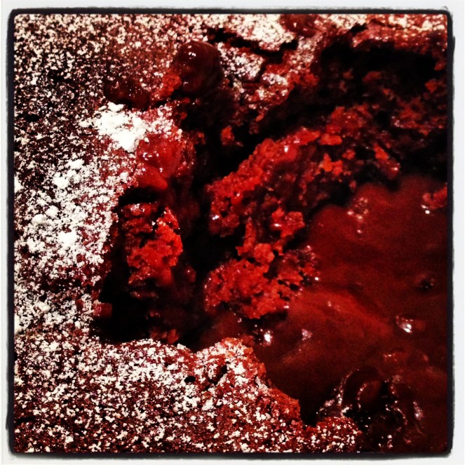 Chocolate self-saucing pudding