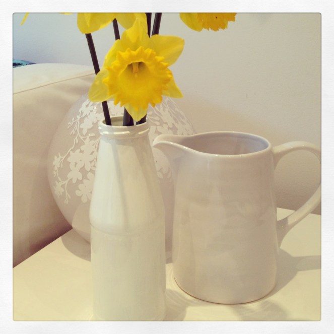 painted passata jar vase