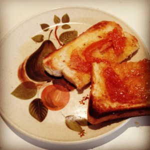 marmalade toast
