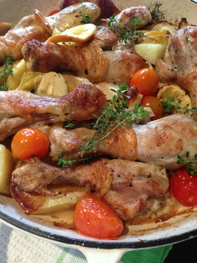 Chicken Artichoke and Lemon