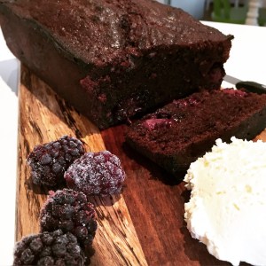 Chocolate Blackberry Loaf